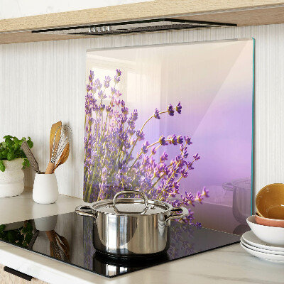 Tábua para corte Flores de lavanda na janela