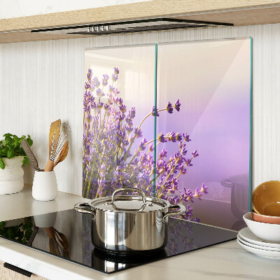 Tábua para corte Flores de lavanda na janela