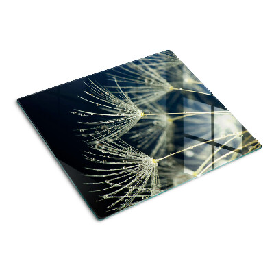 Tábua para corte Dente-de-leão com gotas de água