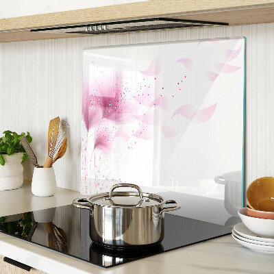 Tábua para corte Flores em tons de rosa