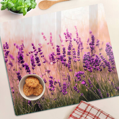Tábua para corte Campo de lavanda ao sol