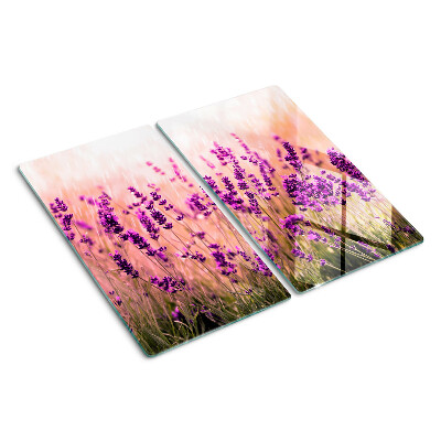 Tábua para corte Campo de lavanda ao sol