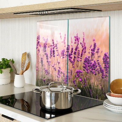 Tábua para corte Campo de lavanda ao sol