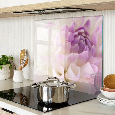 Tábua para cozinha Um arranjo floral em tons de roxo