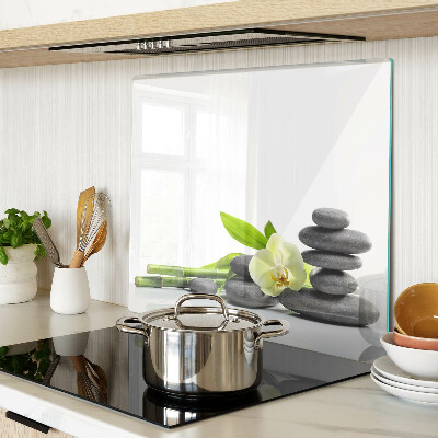 Tábua para corte Orquídeas e pedras de spa