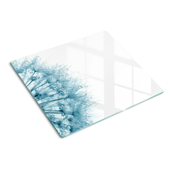 Tábua para corte Dente-de-leão com gotas de água