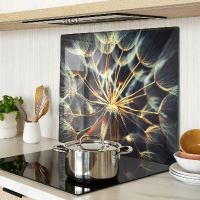 Tábua para corte Dente-de-leão em macrofotografia