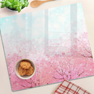 Tábua para corte Motivos florais de sakura