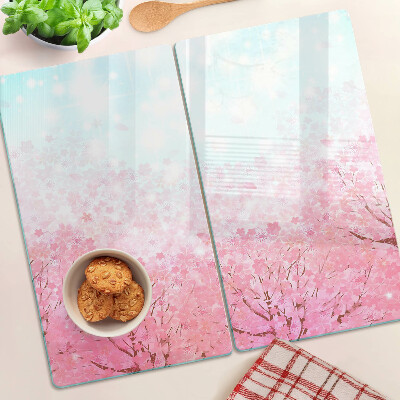 Tábua para corte Motivos florais de sakura