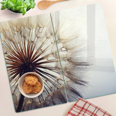 Tábua para corte Dentes-de-leão na luz