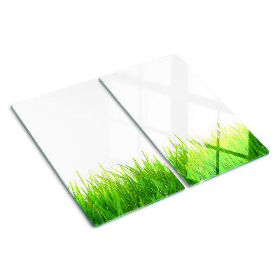 Tábua para corte grama verde