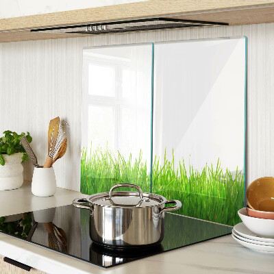 Tábua para corte grama verde