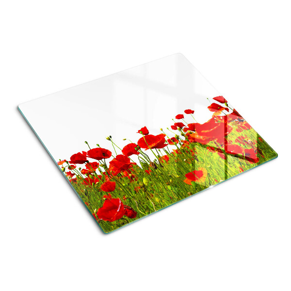 Tábua para cozinha Papoulas no prado