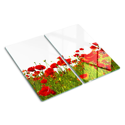 Tábua para cozinha Papoulas no prado