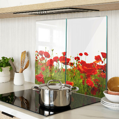 Tábua para cozinha Papoulas no prado