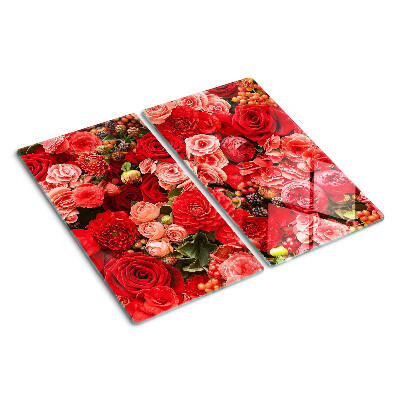Tábua para corte Padrão floral com rosas