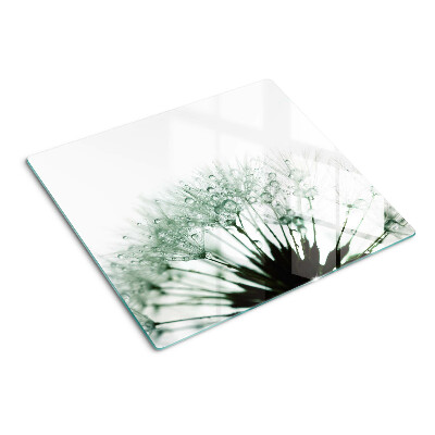 Tábua para corte Dente-de-leão com gotas de água