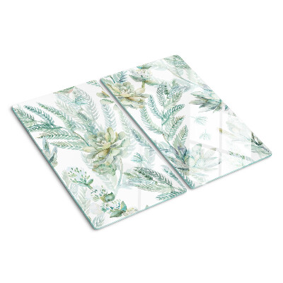 Tábua para corte Plantas e folhas suculentas