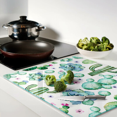 Tábua para cozinha Cactos e suculentas