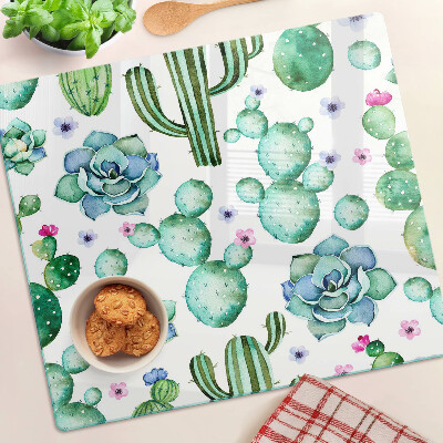 Tábua para cozinha Cactos e suculentas