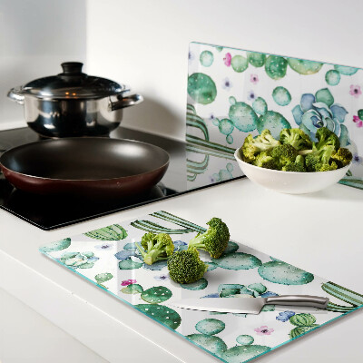 Tábua para cozinha Cactos e suculentas