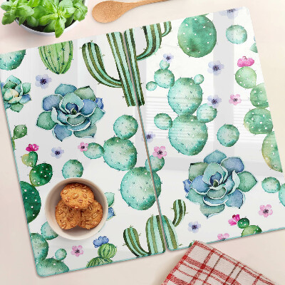 Tábua para cozinha Cactos e suculentas