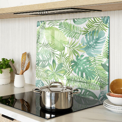 Tábua para corte Motivo vegetal com folhas