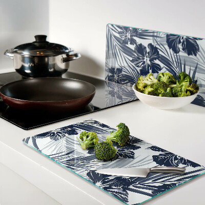 Tábua para cozinha Motivo floral tropical
