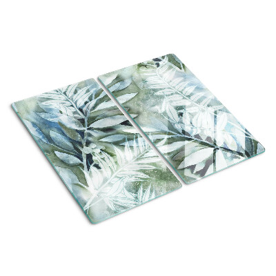 Tábua para cozinha Folhas tropicais em tons pastel