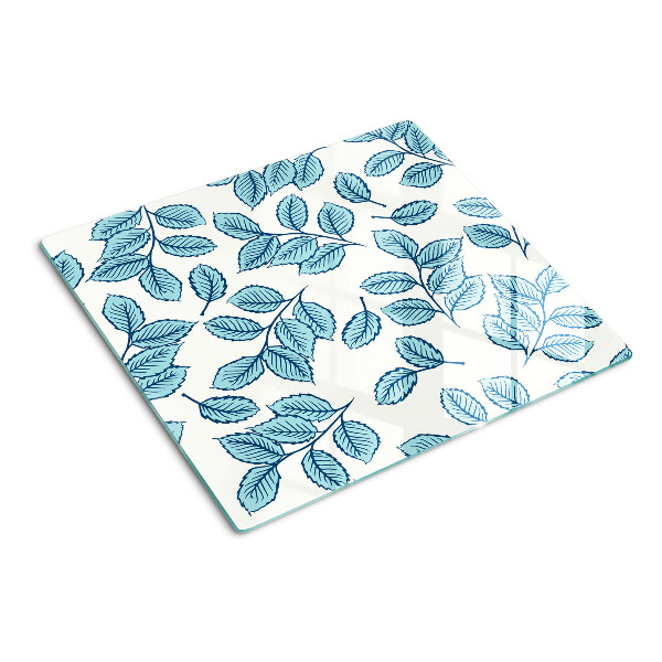 Tábua para cozinha Folhas em tons de azul