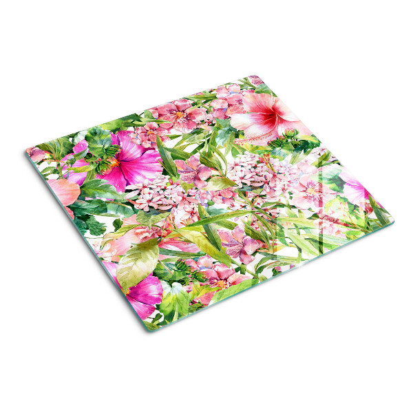 Tábua para cozinha Padrão floral tropical