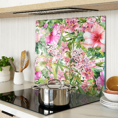 Tábua para cozinha Padrão floral tropical