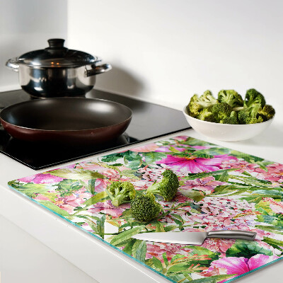 Tábua para cozinha Padrão floral tropical
