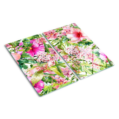 Tábua para cozinha Padrão floral tropical