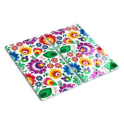 Tábua para cozinha Padrão floral folclórico