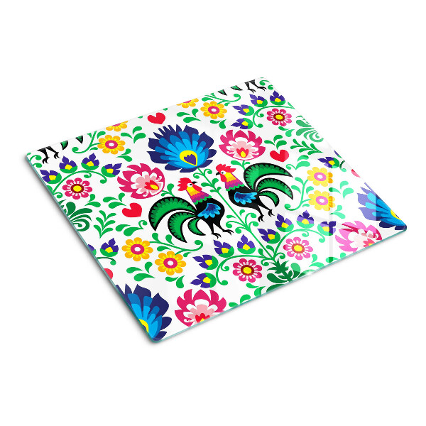 Tábua para cozinha Motivo popular com galos