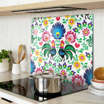 Tábua para cozinha Motivo popular com galos