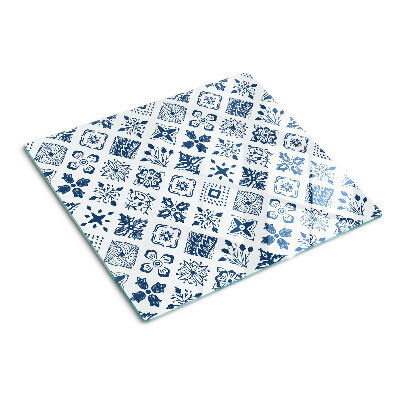 Tábua para corte Motivo floral em estilo folclórico