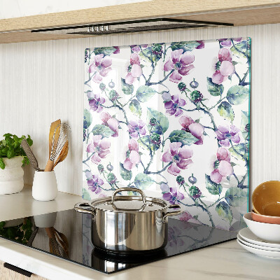 Tábua para cozinha Padrão floral de magnólia