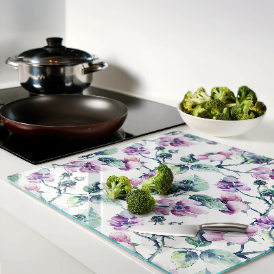 Tábua para cozinha Padrão floral de magnólia