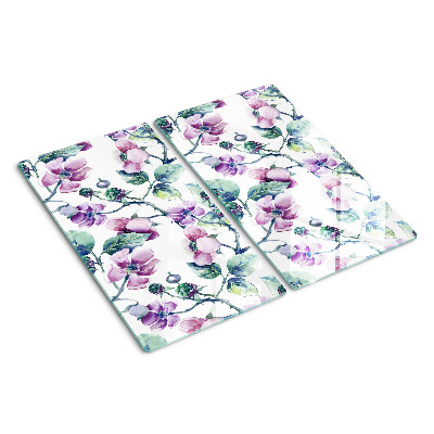 Tábua para cozinha Padrão floral de magnólia