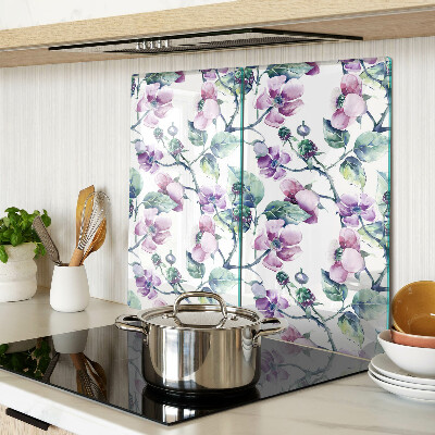 Tábua para cozinha Padrão floral de magnólia