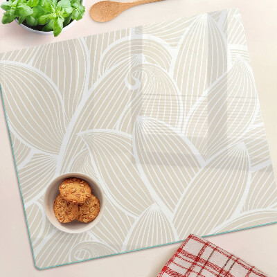 Tábua para cozinha Folhas em um padrão delicado