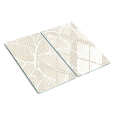 Tábua para cozinha Folhas em um padrão delicado