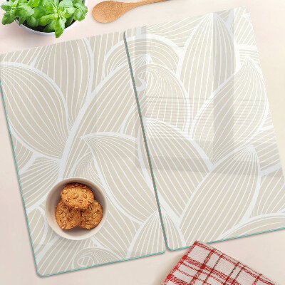 Tábua para cozinha Folhas em um padrão delicado