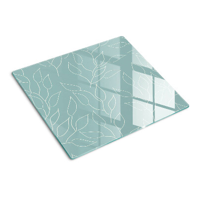 Tábua para cozinha Folhas no fundo