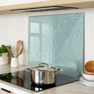 Tábua para cozinha Folhas no fundo