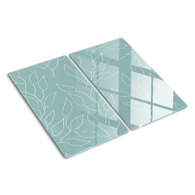 Tábua para cozinha Folhas no fundo