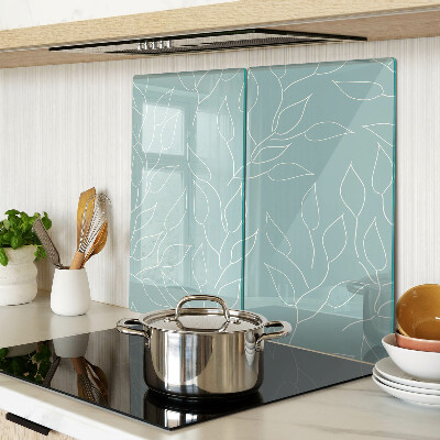 Tábua para cozinha Folhas no fundo