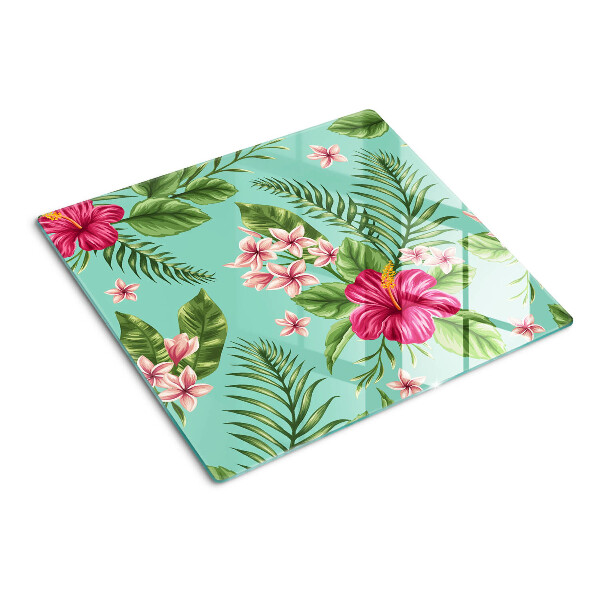 Tábua para cozinha Padrão floral tropical
